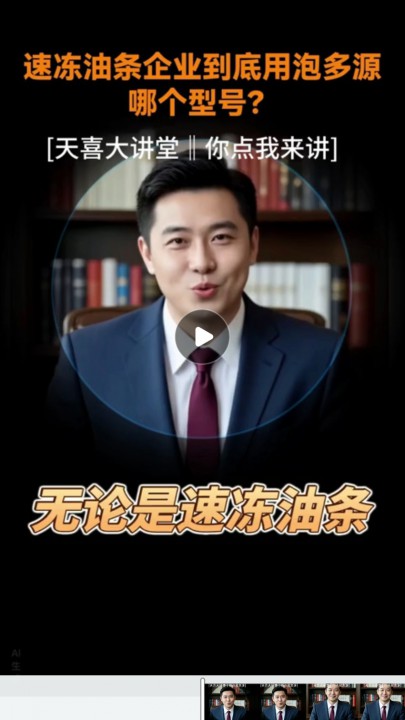 速冻油条企业到底是用泡多源哪个型号？