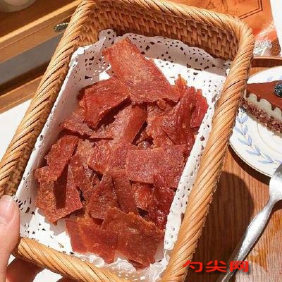 黑布林李子风味猪肉脯