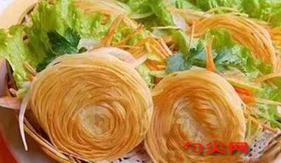 椒盐盘丝饼