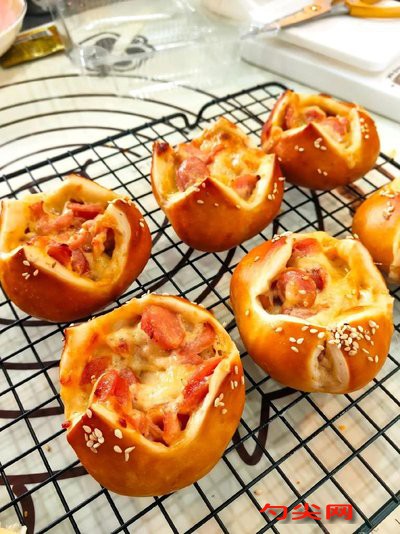 美式火腿碱水包